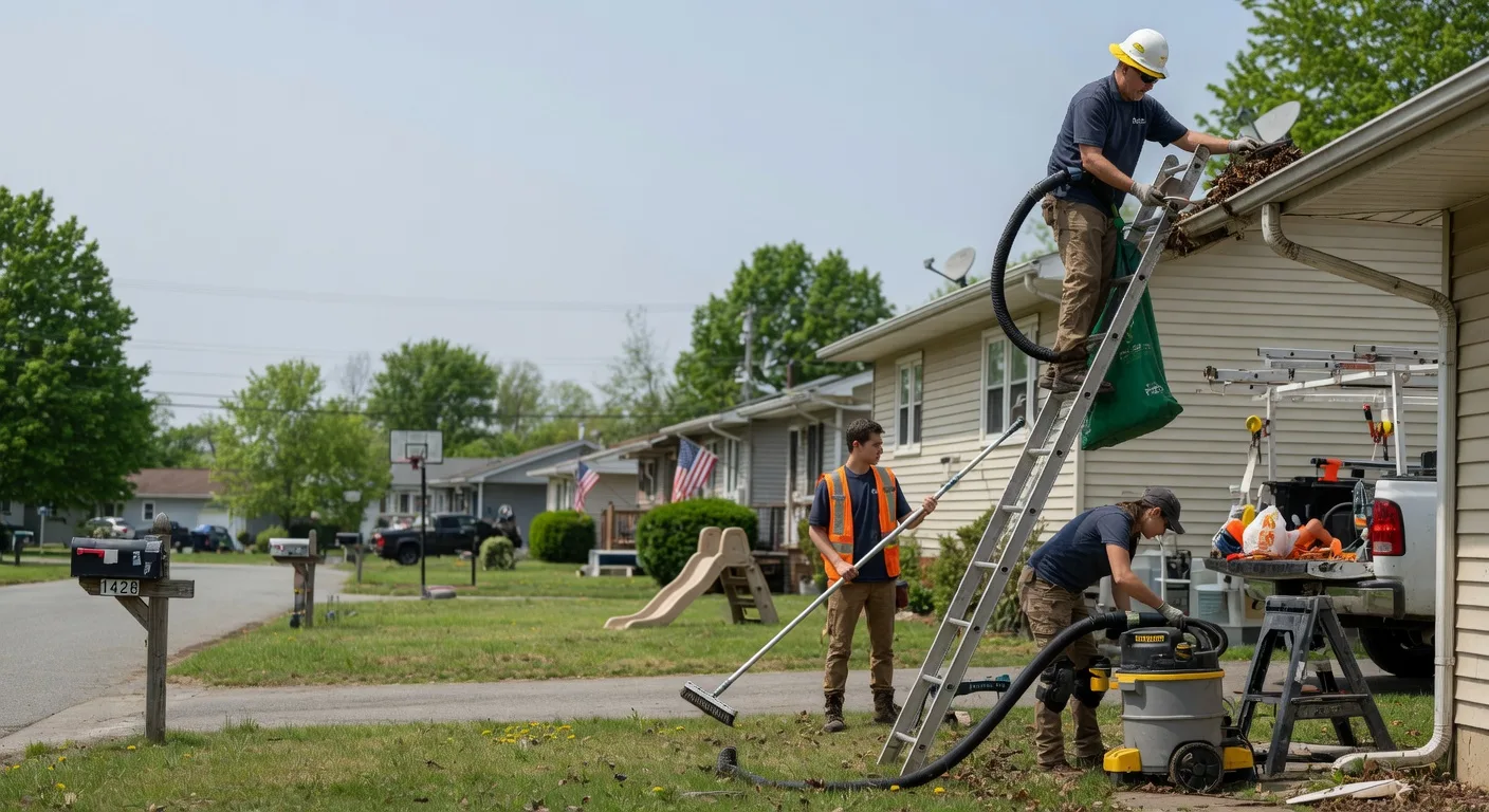 Gutter Installation in Cottage Hills, IL near me